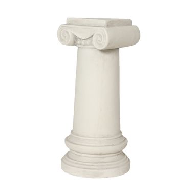 COLONNA IONICA H76CM DECORATIVA IN MAGNESIO.