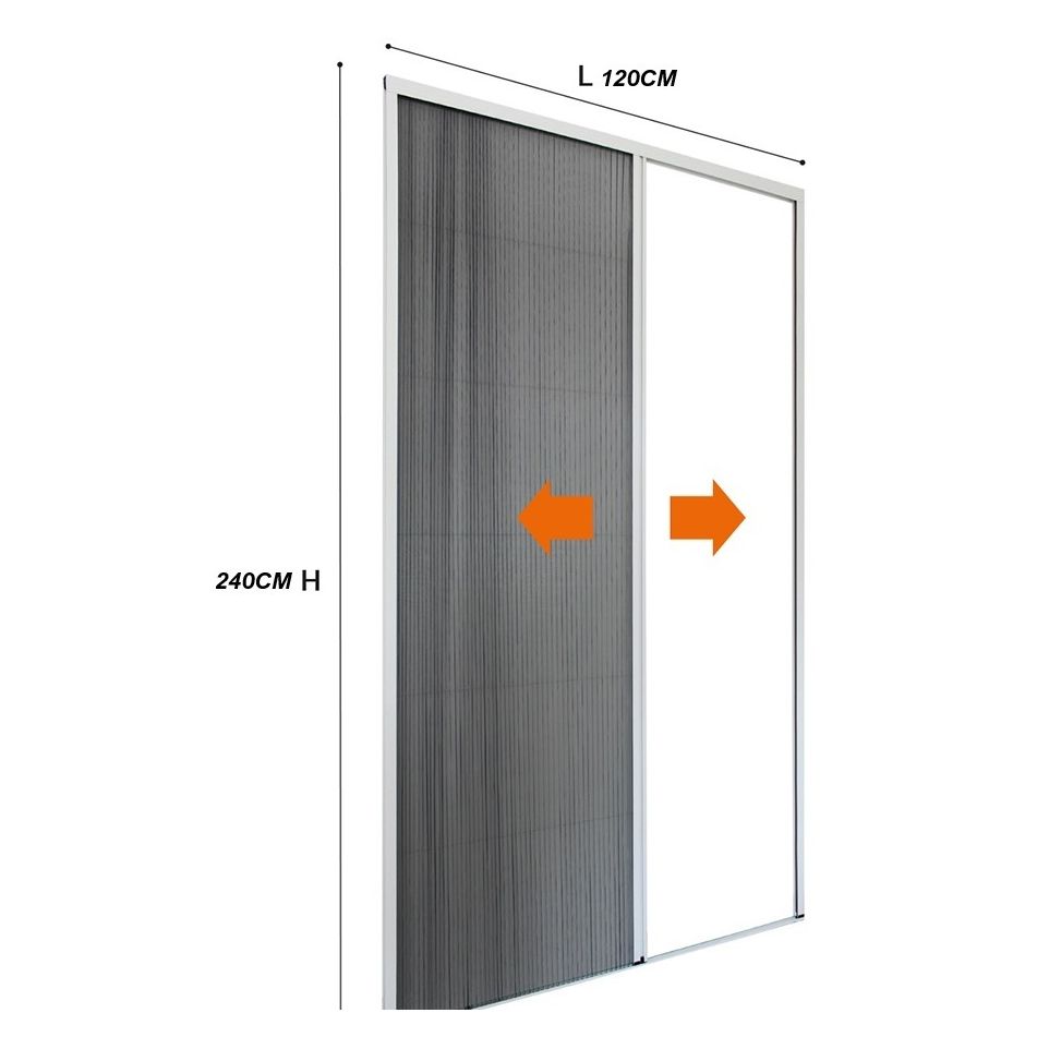 zanzariera-plissettata-120xh240cm-bianco-9016