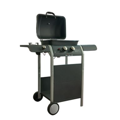 BARBECUE GORDON BURNER 100X35XH105CM CON FORNELLO.