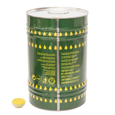 LATTA IN METALLO PER OLIO 25L