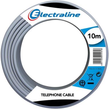 CAVO TELEFONICO 2 COPPIE 10M
