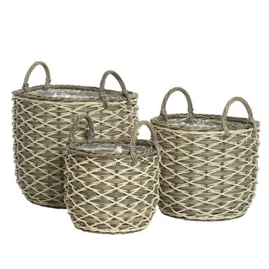 CESTA DUNCAN GRANDE D.46XH48CM IN VIMINI.