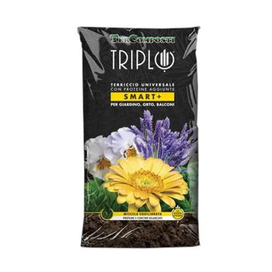 TERRICCIO UNIVERSALE TRIPLO SMART+ 20L