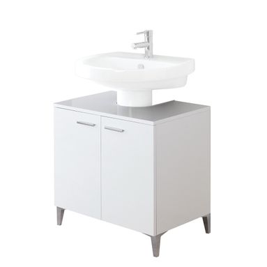 SOTTOLAVABO STELLA 2 ANTE 70X46XH66CM BIANCO