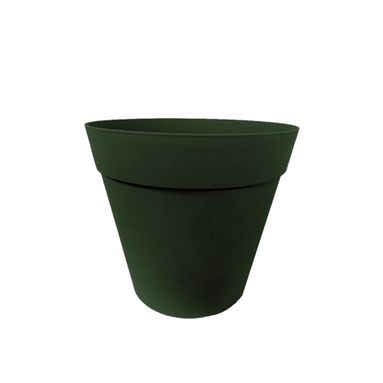 VASO CONICO CHICAGO D.35XH31CM VERDE
