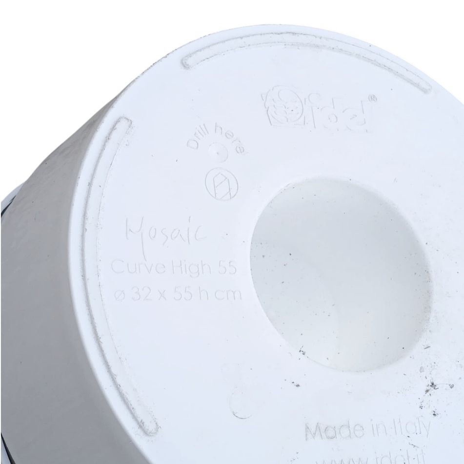 vaso-mosaic-curve-d-dot-32xh55cm-talpa-slash-bianco
