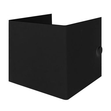 APPLIQUE DESMO GX53 10X10XH10CM NERA IN METALLO