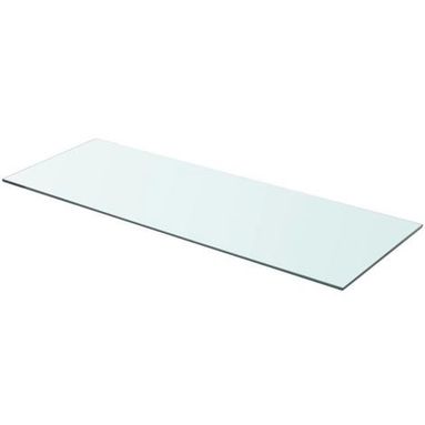 RIPIANO IN VETRO TRASPARENTE 6X400X150MM.