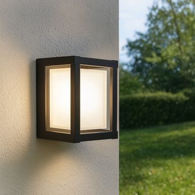 PLAFONIERA CREEK NERO 15 W 2700-3300-4000K LED