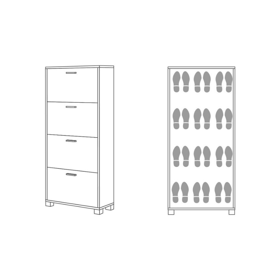 scarpiera-cemento-70x29xh154cm-a-4-ribalte-bianche