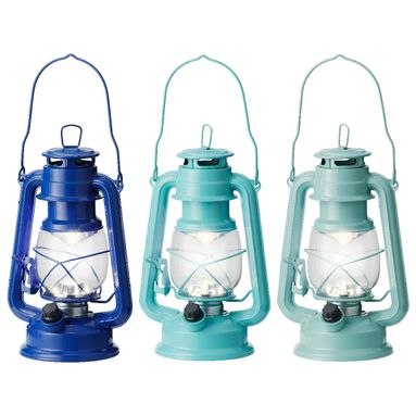LANTERNA LED D.12XH25CM BLU / AZZURRA / CELESTE A