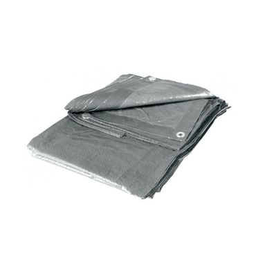 TELO OCCHIELLATO GRIGIO 5X8M 180GR/MQ