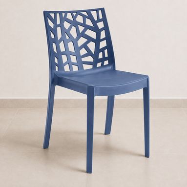 SEDIA MATRIX 47X55XH82CM MIAMI BLU