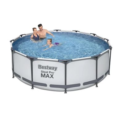 PISCINA STEEL PRO MAX D.366XH100CM 9150L