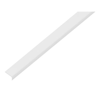 PROFILO FINALE ADESIVO 19X7X1000M PVC BIANCO