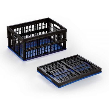 CASSA PIEGHEVOLE 48X35XH25CM CON FONDO COLORATO