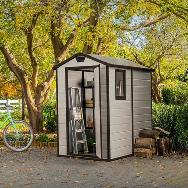 KETER CASETTA DA GIARDINO MANOR 4x6 BEIGE