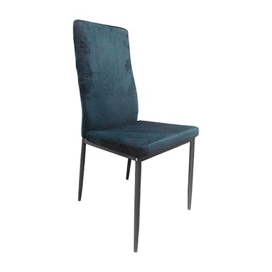 SEDIA VELIKA 44X48XH95CM ZAFFIRO IN VELLUTO
