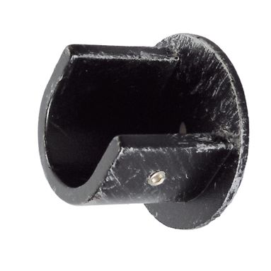 SET 2  SUPPORTI PARETE BASICO NERO-ARGENTO