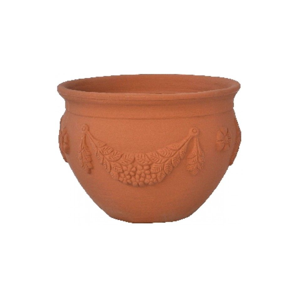vaso-caspo-firenze-d-dot-35xh26cm-color-brick-festona