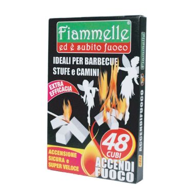 48 ACCENDIFUOCO BIANCHI CON CHEROSENE