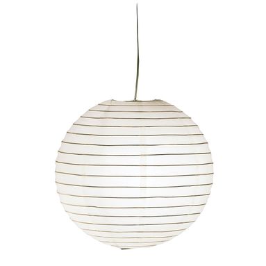 LAMPADARIO PAPER D.40CM BIANCA IN CARTA DI RISO