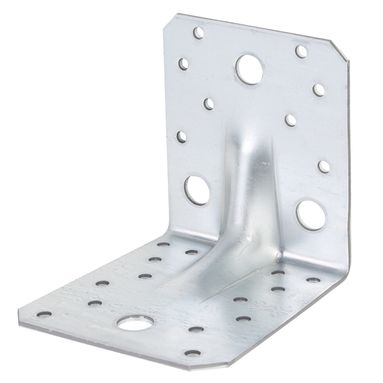 PIASTRA ANGOLARE NERVATA 100X100X90MM