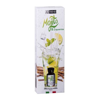 DIFFUSORE CON MIDOLLINI 125ML MOJITO/LIQUORICE