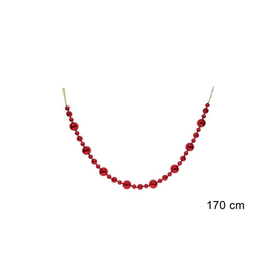 ghirlanda-sfere-natalizie-rosse-170cm