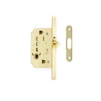 SERRATURA GANCIO PER PORTE SCORREVOLI OTTONE LUCID