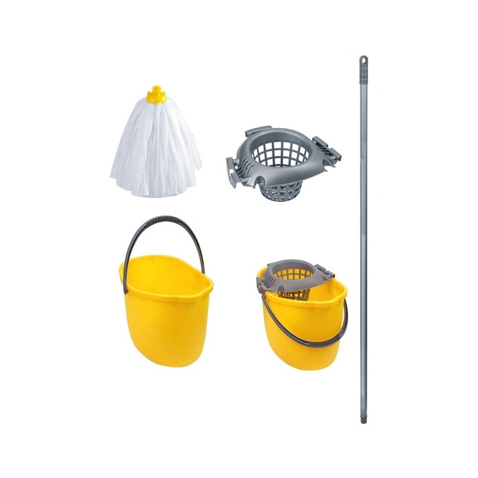 set-sun-secchio-15l-strizzatore-mop-e-manico