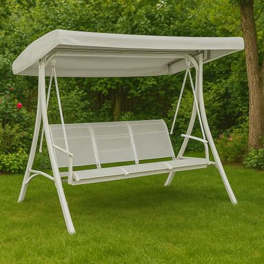 DONDOLO 3 POSTI 196X123XH179CM CON STRUTTURA E COP