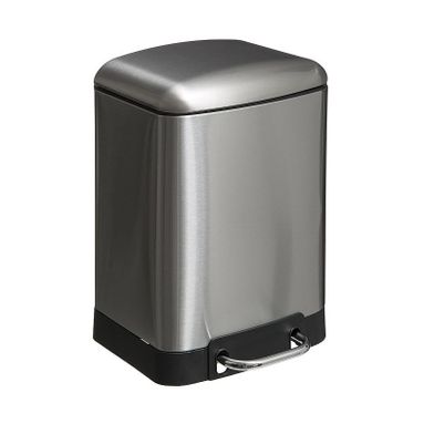 PATTUMIERA ARIANE A PEDALE 6L ACCIAIO 23X16XH33CM