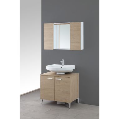 SOTTOLAVABO STELLA 2 ANTE 70X46XH66CM ROVERE DOLO.