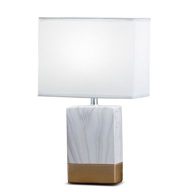 LAMPADA IN CERAMICA MARBLE 12X67XH39CM IN 2 COLORI
