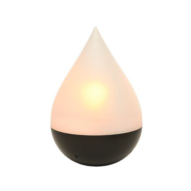 LAMPADA GOCCIA SOLARE 12 LED EFFETTO FIAMMA D.15XH