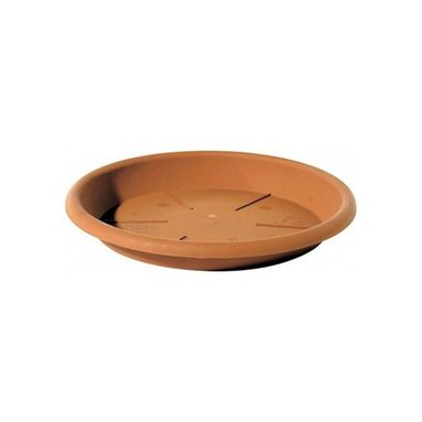SOTTOVASO EOLO D.80XH10CM COLOR TERRACOTTA