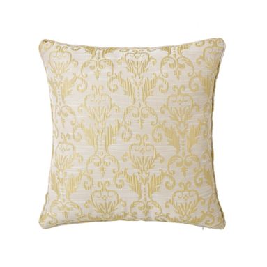 CUSCINO JACQUARD 45X45 CM OCRA IN POLIESTERE