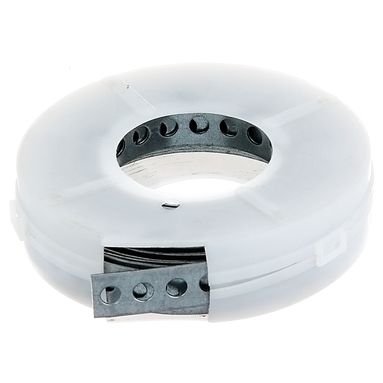 NASTRO IN ACCIAIO FORATO 3M 12MM CON FORI DA 5MM