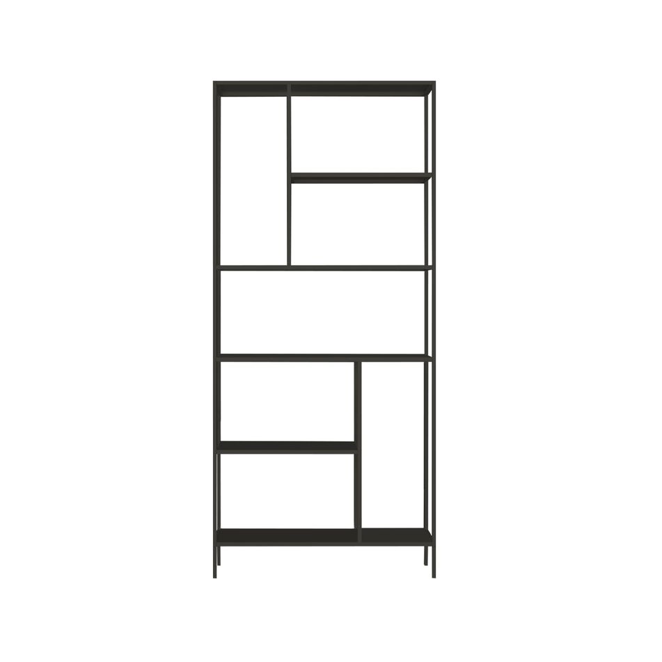libreria-ardesia-80x30xh188cm-in-metallo