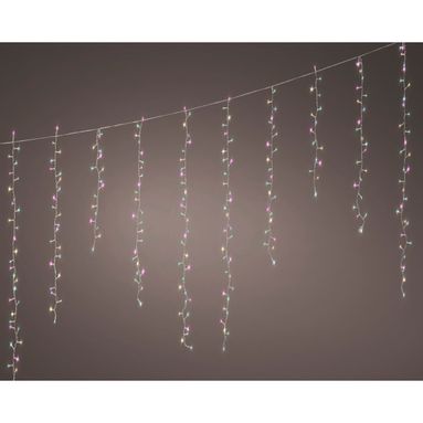 TENDA LED 8 FUNZIONI 256 LED 3,75M MULTICOLOR.