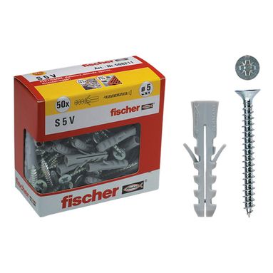 TASSELLI NYLON E VITI S 5 V HOBBY PZ.50