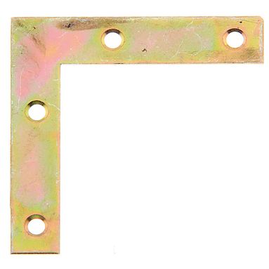 SQUADRETTA ANGOLARE 50X50X10MM PIATTA ZINCATA