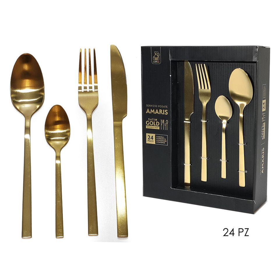 set-24-posate-acciaio-oro-satinato