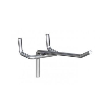 10 GANCI SINGOLI 6CM PER PANNELLO FORATO