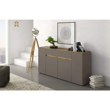 MADIA CRETA 170X40XH85CM CONGO CON TOP ROVERE TEAK