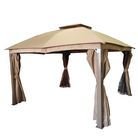 gazebo-khaki-36x36m-con-struttura-champagne