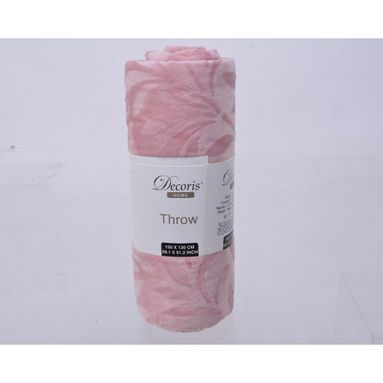 PLAID 240GR ROSA 130X150CM