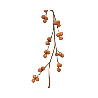GHIRLANDA SCHIUMATA CON FRUTTI DI BOSCO AMBRA H130