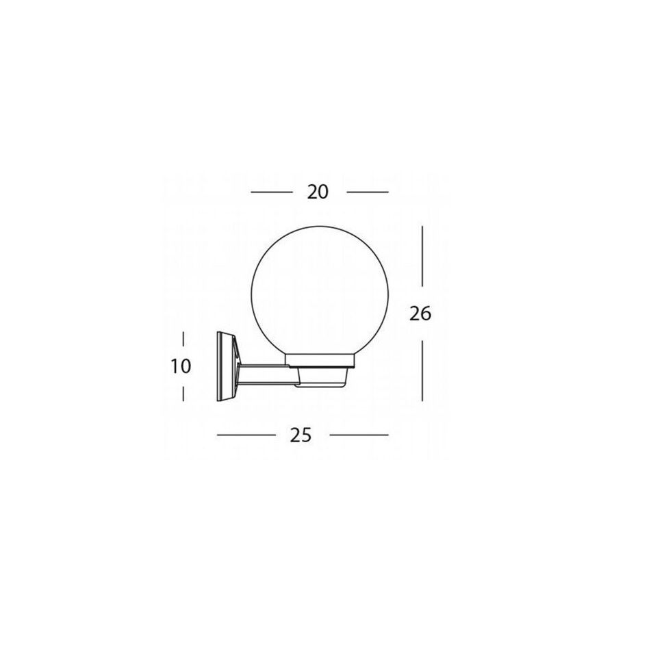 applique-con-braccio-globo-trasparente-d-dot-200